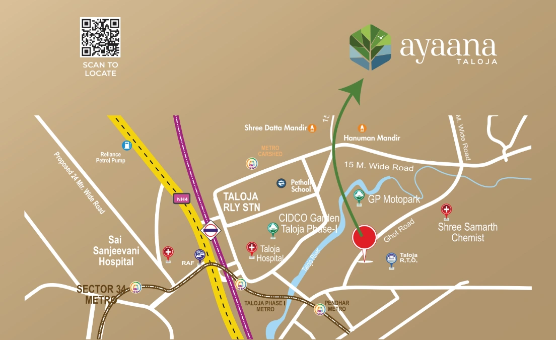 Ayaana Taloja Location Ayaana Taloja Location